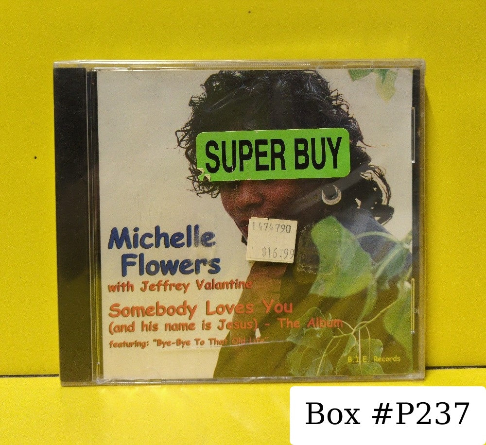 Michelle Flowers with Jeffrey Valantine - Somebody Loves You - 1998 - New - Sealed - CDs