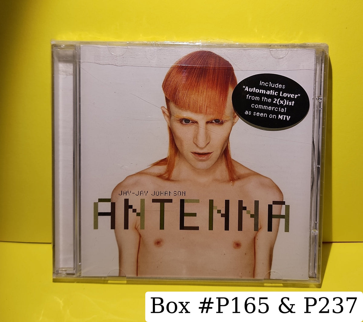 Jay-Jay Johanson - Antenna - 2003 - EMA 61086-2 New - Sealed - CDs