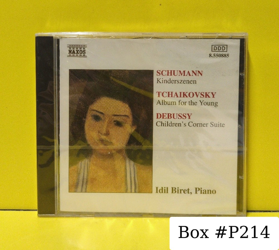 Idil Biret, Schumann, Tchaikovsky, Debussy - Piano Music For Children - 1993 - 8.550885 - New - Sealed - CDs - Germany Import
