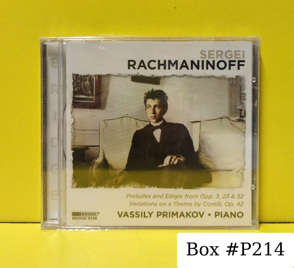 Sergei Rachmaninoff, Vassily Primakov - Preludes And Elegie From Opp. 3, 23 & 32 / Variations On A Theme By Corelli - 2011 - BRIDGE 9348 - New - Sealed - CDs
