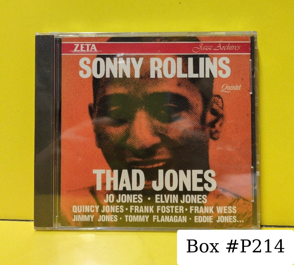 Sonny Rollins / Thad Jones - Sonny Rollins / Thad Jones - 1988 - ZET 704 - New - Sealed - CDs - France Import