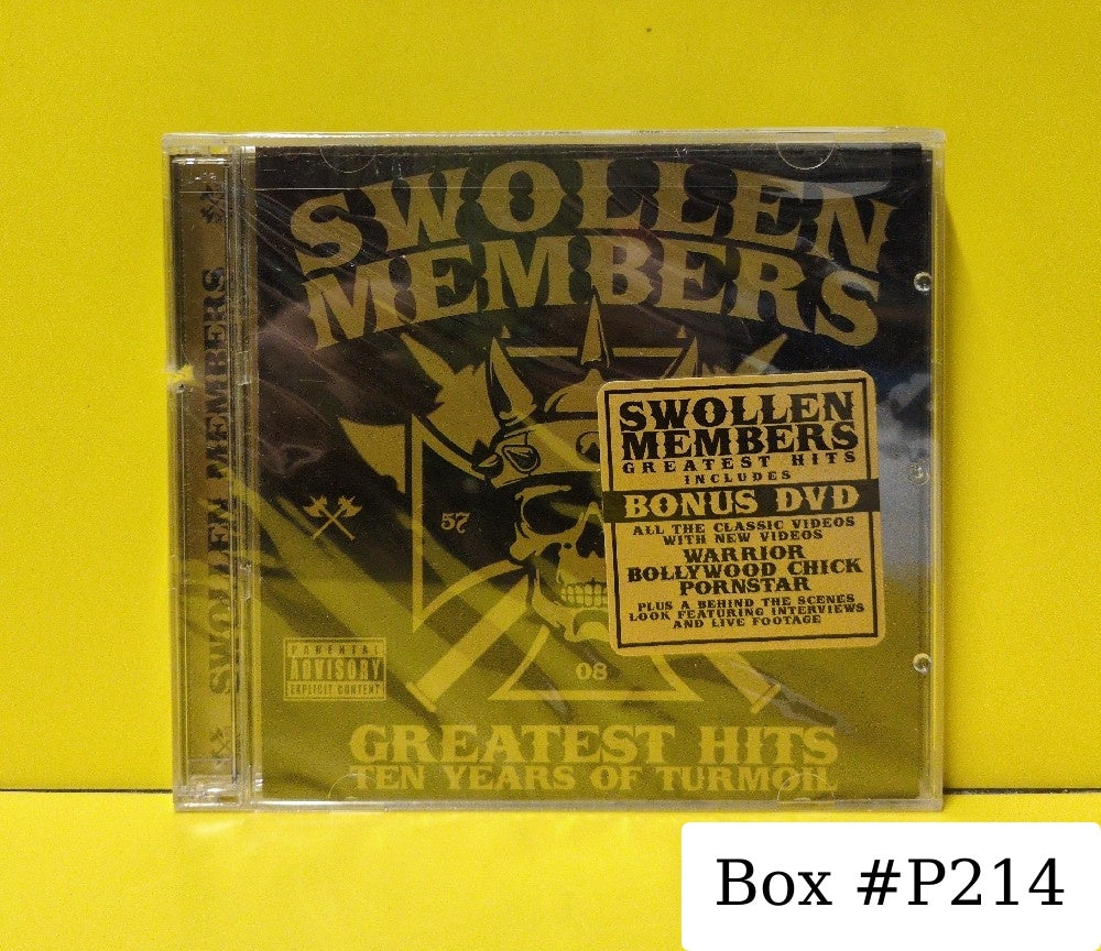 Swollen Members - Greatest Hits: Ten Years Of Turmoil - 2010 - BAT 180 - New - Sealed - CDs - CD/DVD Set - Canadian Import