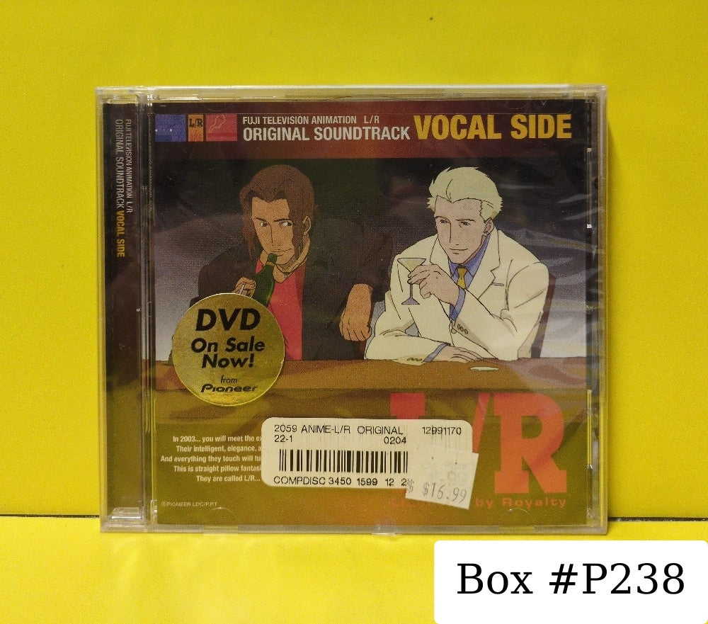Various - L/R Original Soundtrack Vocal Side - 2003 - 5215-2 - New - Sealed - CDs