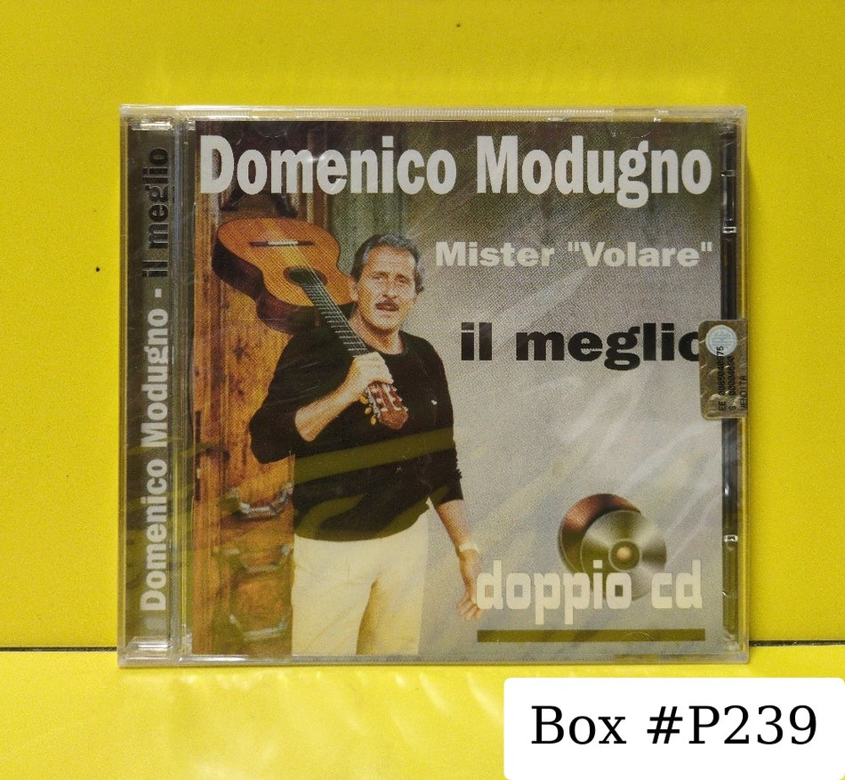 Domenico Modugno - I'll Meglio - 2004 - MRCD 4310(2) - New - Sealed - CDs - Italy Import