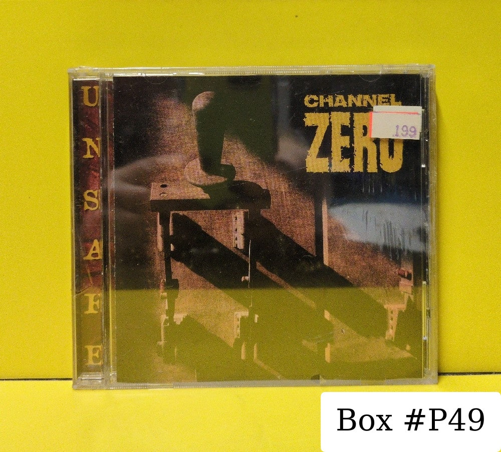 Channel Zero - Unsafe - 1994 - 3984-14098-2 - New - Sealed - CDs