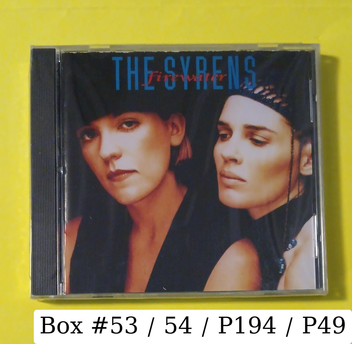 The Syrens - Firewater - 1994 - NRD-1114 New - Sealed - CDs