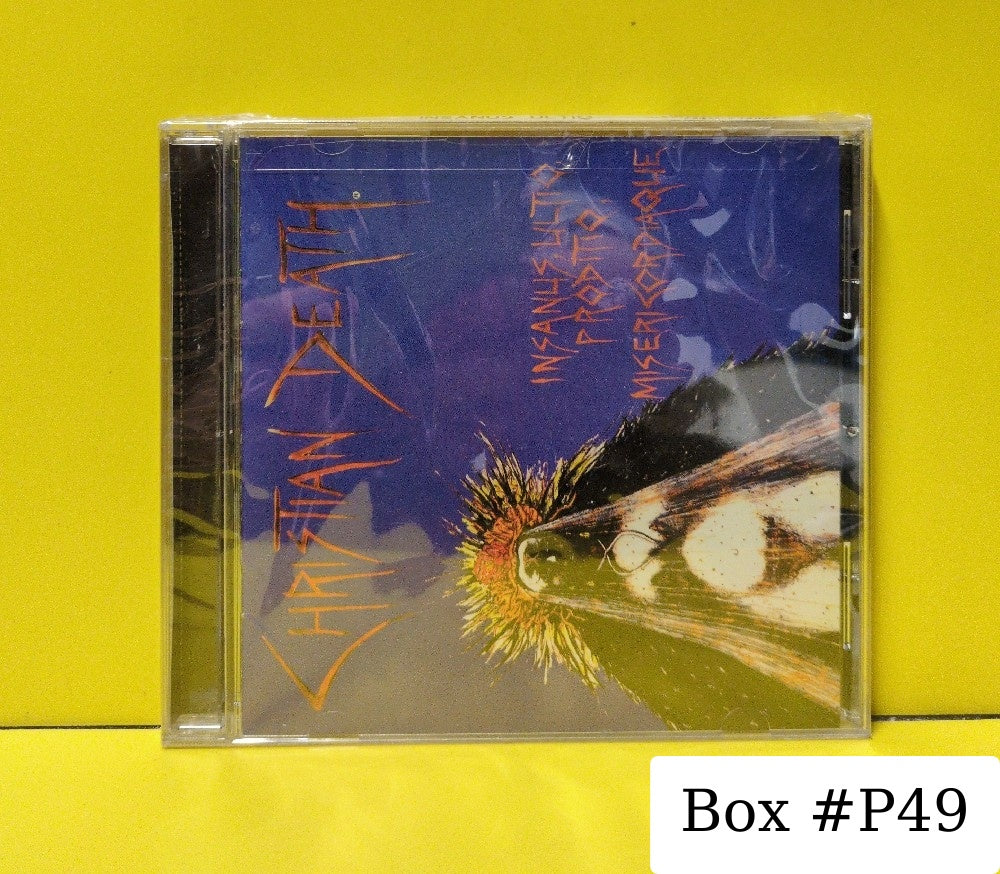 Christian Death - Insanus, Ultio, Proditio, Misericordiaque - 2002 - CANUS054CD - New - Sealed - CDs - Reissue