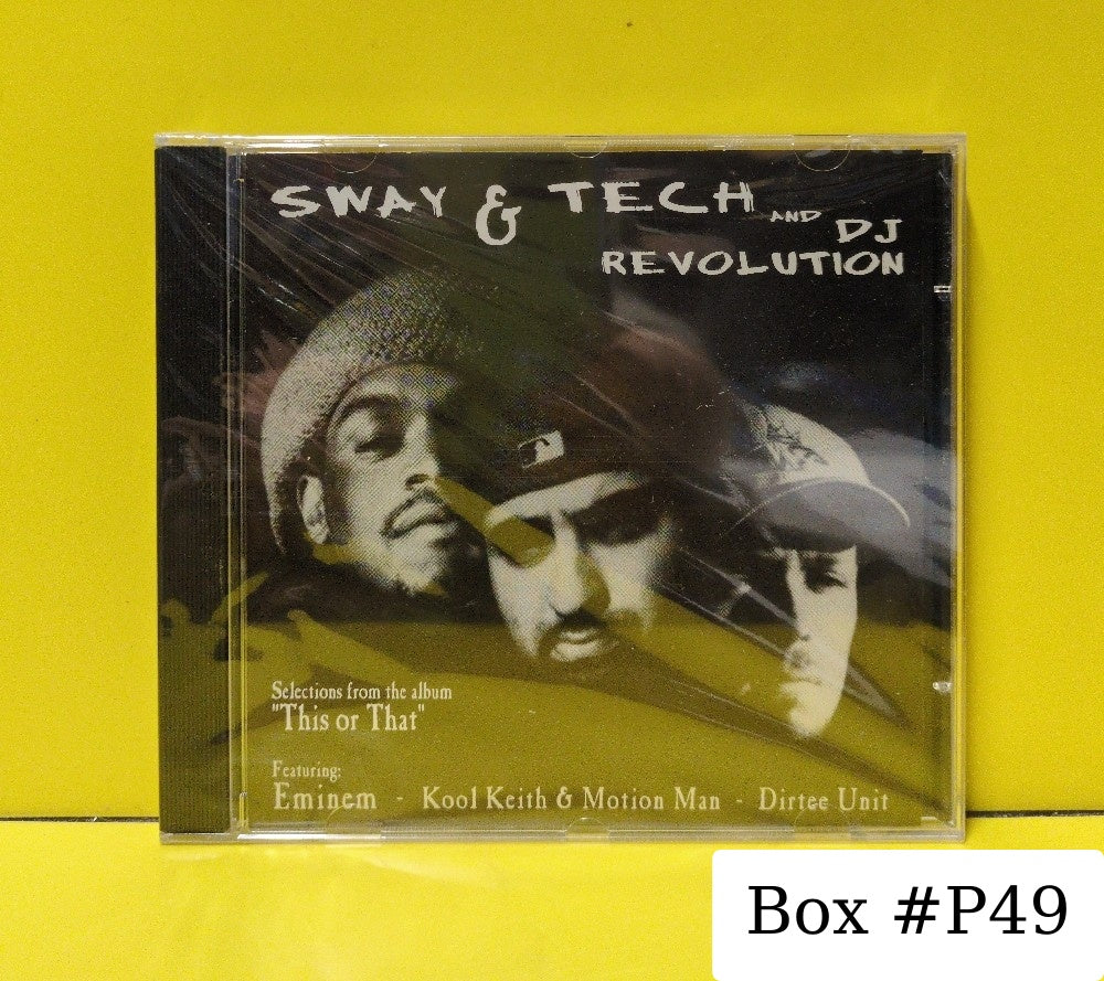 Sway & Tech And DJ Revolution - Sway & Tech - 0500-2 - New - Sealed - CDs