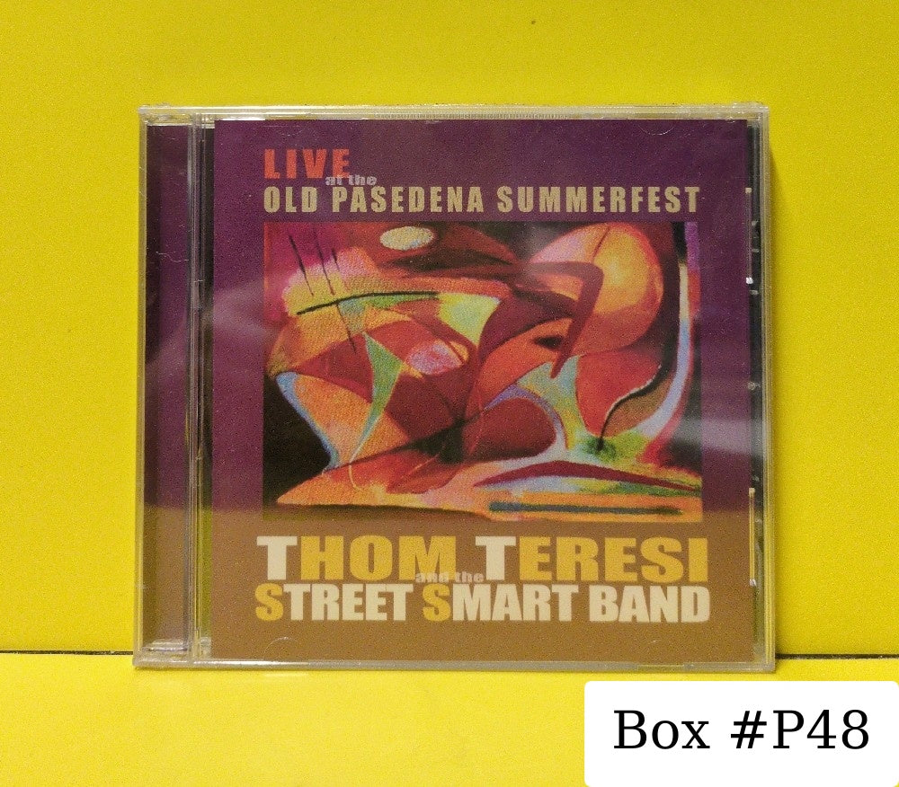 Thom Teresi, Thom Teresi And The Street Smart Band - Live At The Old Pasadena Summerfest - 2002 - RHO 7004 - New - Sealed - CDs