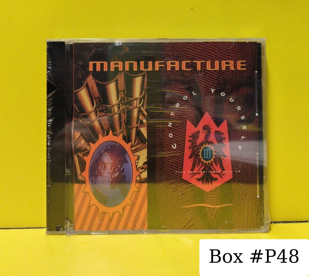 Manufacture - Control Yourself / World Control - 1990 - X2 5G 13820 - New - Sealed - CDs - EP