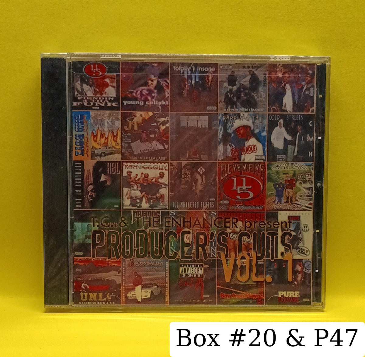 T.C. & The Enhancer - Producer's Cuts Vol.1 - 2002 - FSE0046-2 New - Sealed - CDs