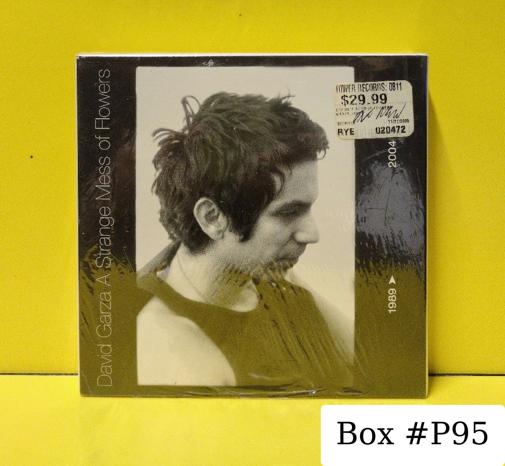 David Garza - A Strange Mess Of Flowers - 2004 - New - Sealed - CDs - 4xCD Box Set