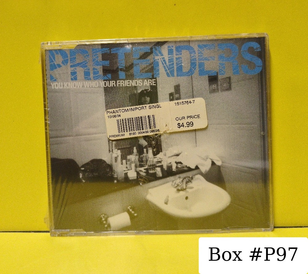 Pretenders - You Know Who Your Friends Are - 2003 - EAGXS257 - New - Sealed - CDs - CD Single - European Import