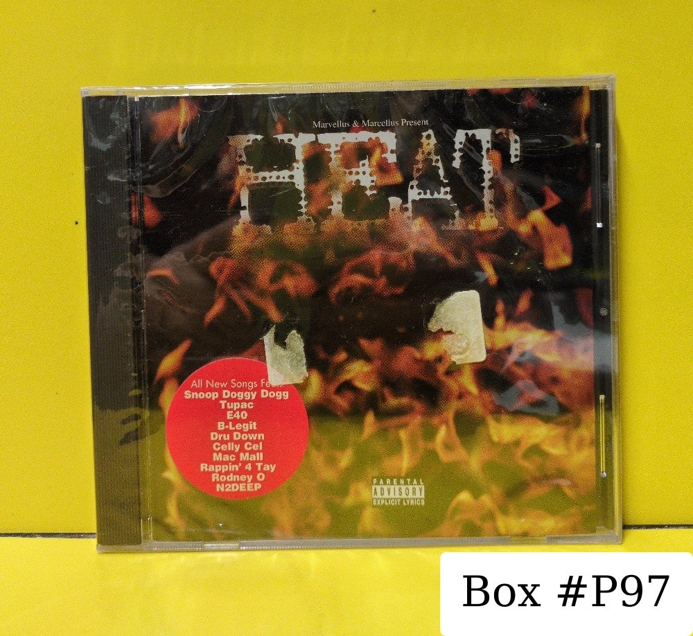 Various - Heat - 1997 - 70012 - New - Sealed - CDs