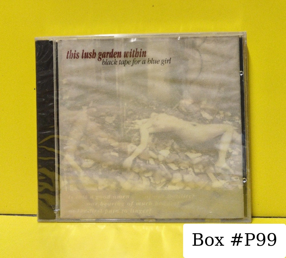 black tape for a blue girl - This Lush Garden Within - 1993 - PRO 38 - New - Sealed - CDs