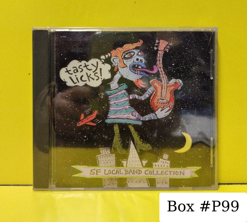Various - Tasty Licks! SF Local Band Collection - 1995 - OWR-0015 - New - Sealed - CDs