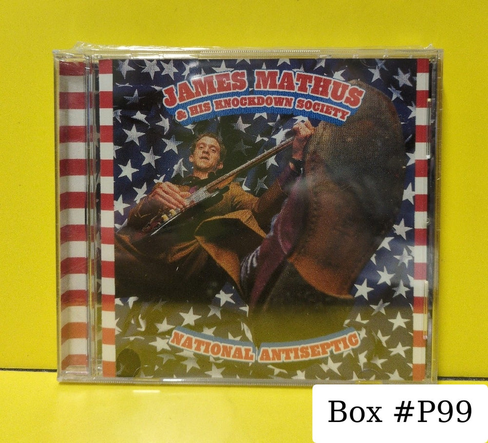 James Mathus & His Knockdown Society - National Antiseptic - 2001 - 2061655202 - New - Sealed - CDs