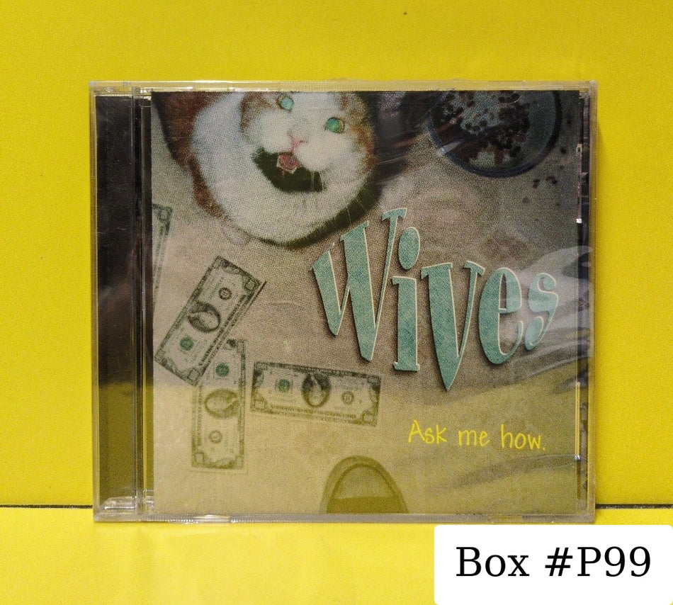 Wives - Ask Me How. - 1995 - 015 - New - Sealed - CDs
