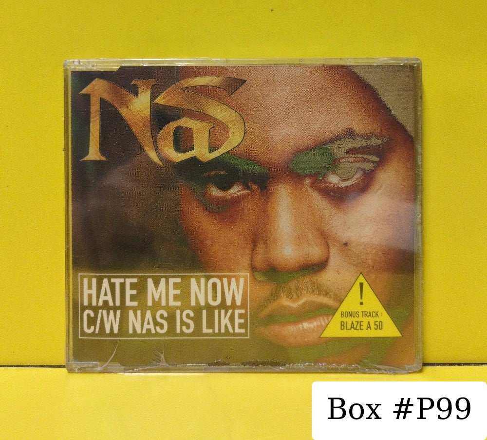 Nas - Hate Me Now / Nas Is Like - 1999 - 667256 2 - New - Sealed - CDs - CD Single - UK Import