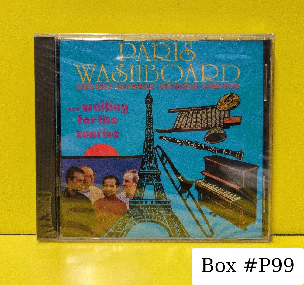Paris Washboard - ...Waiting For The Sunrise - 1993 - STOMP OFF CD1261 - New - Sealed - CDs