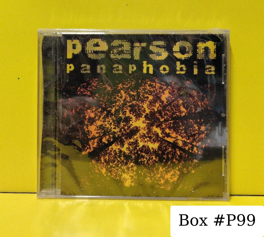 Pearson - Panaphobia - 2001 - ZipAust005 - New - Sealed - CDs - Australian Import
