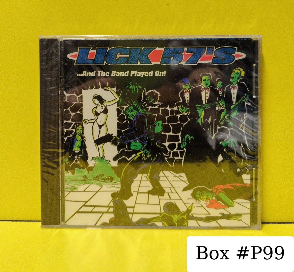 Lick 57's - ...And The Band Played On! - 1996 - OFR-20010 - New - Sealed - CDs