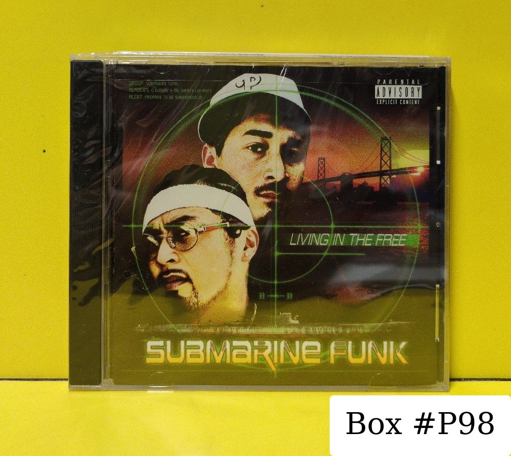 Submarine Funk - Living In The Free - 2002 - 4007-2 - New - Sealed - CDs
