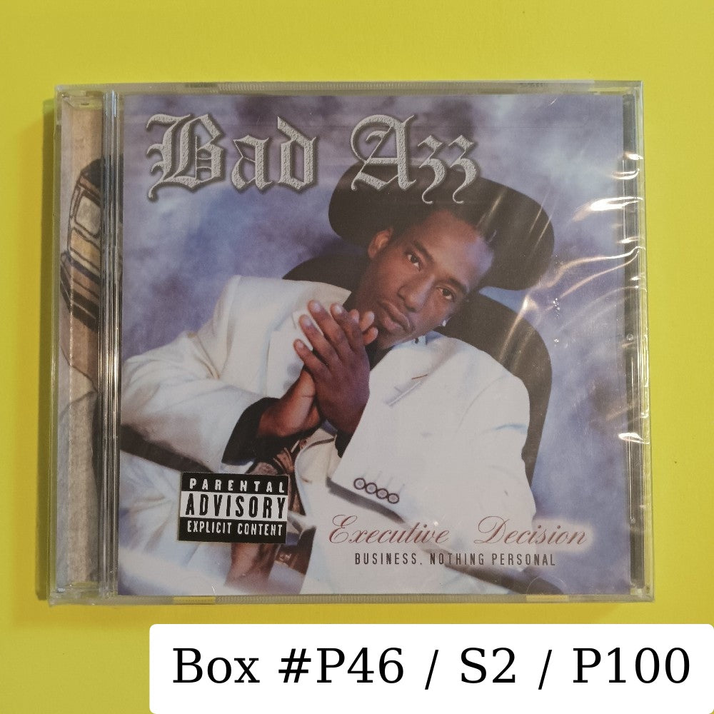 Bad Azz - Executive Decision Business. Nothing Personal - 2004 - D3E 99392 - New - Sealed - CDs