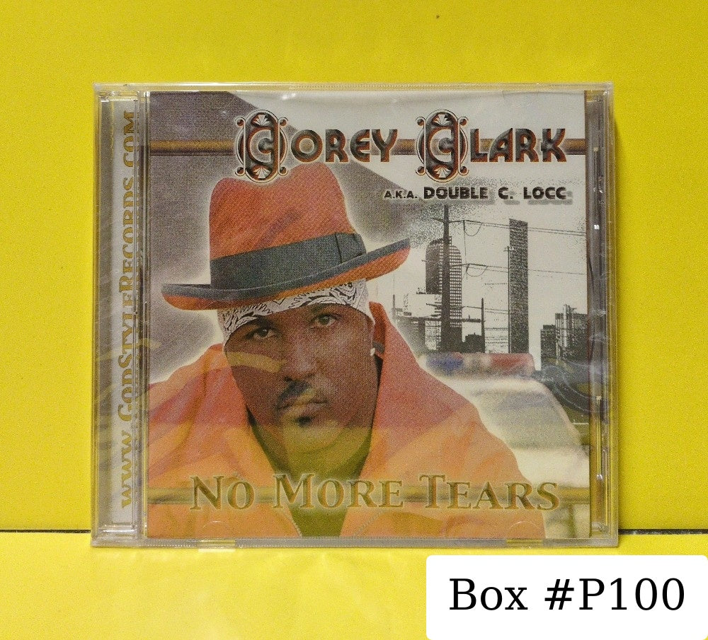 Corey Clark a.k.a Double C. Locc - No More Tears - 2006 - GSD0004 - New - Sealed - CDs