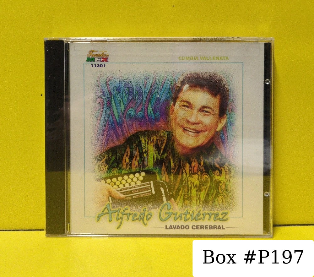 Alfredo Gutiérrez - Lavado Cerebral - 2003 - 11201 - New - Sealed - CDs
