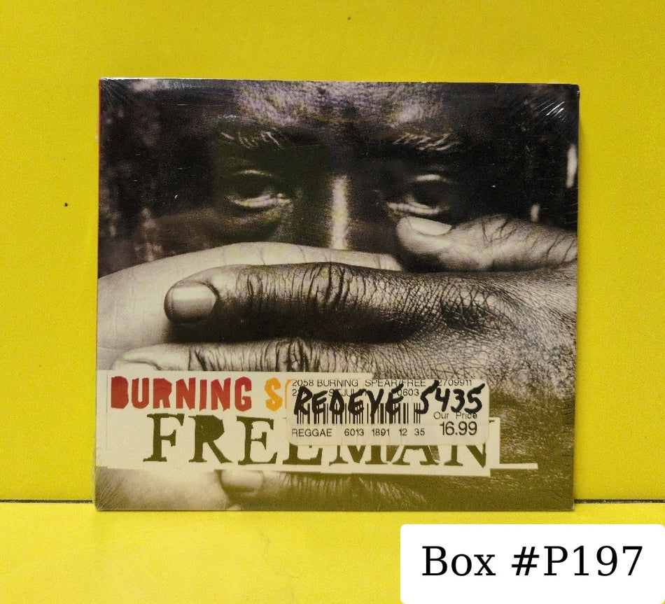 Burning Spear - Freeman - 2003 - BPFM001 - New - Sealed - CDs