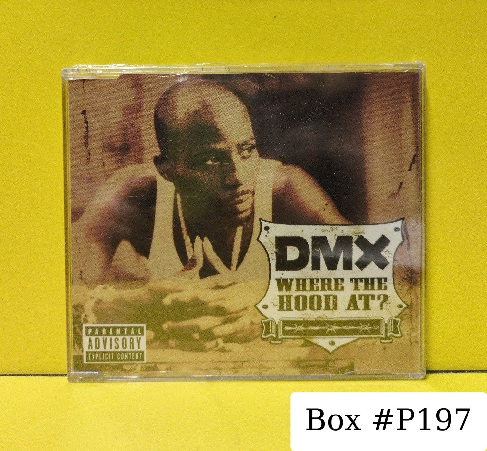 DMX - Where The Hood At? - 2003 - 0602498099179 - New - Sealed - CDs - CD Single - European Import