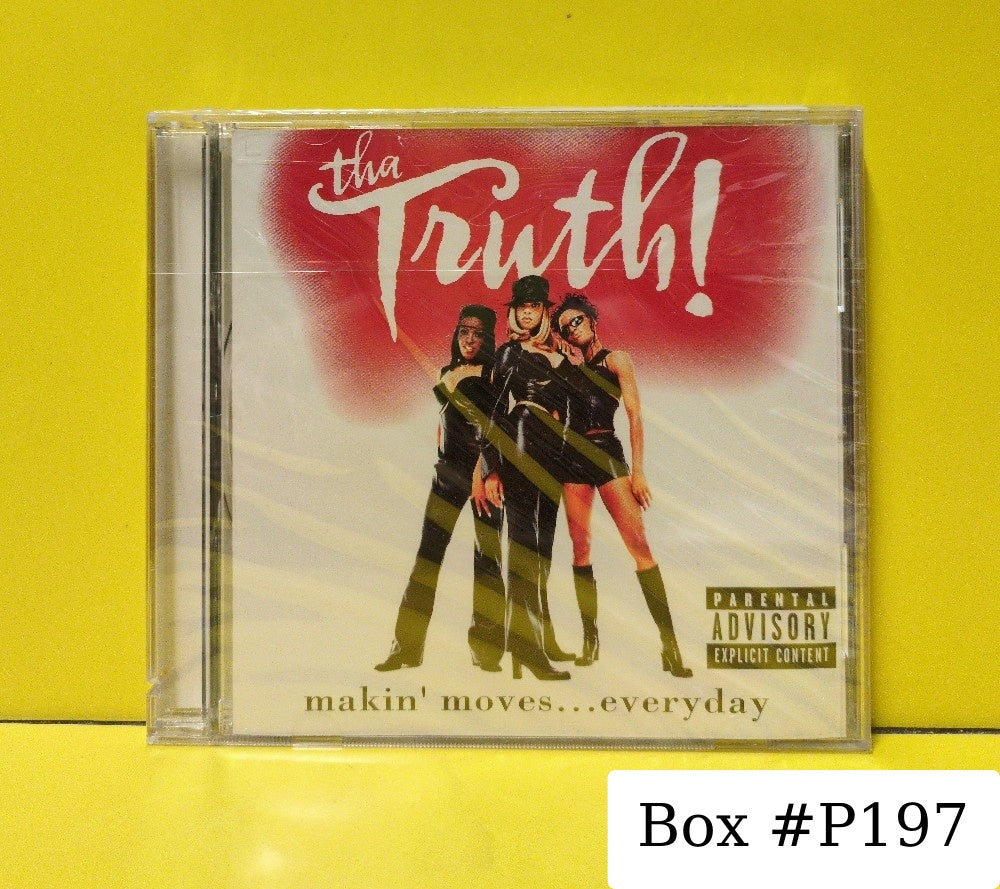 Tha Truth! - Makin' Moves... Everyday - 1997 - P2 50553 - New - Sealed - CDs