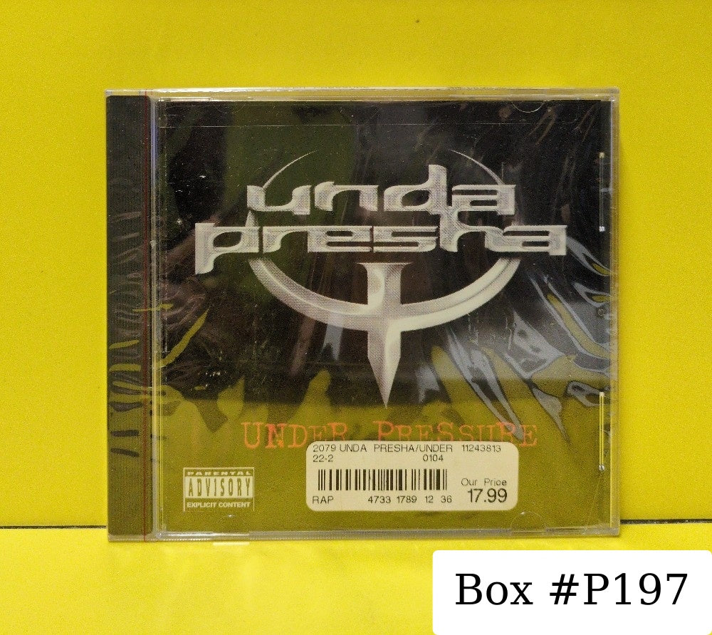 Unda Presha - Under Pressure - 2001 - SNS-3217-2 - New - Sealed - CDs