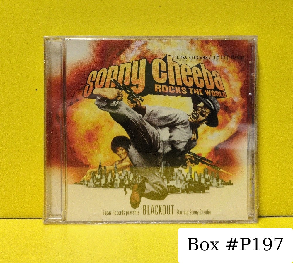 Sonny Cheeba, Rocks The World - Blackout - 1999 - TPZ-2603 - New - Sealed - CDs