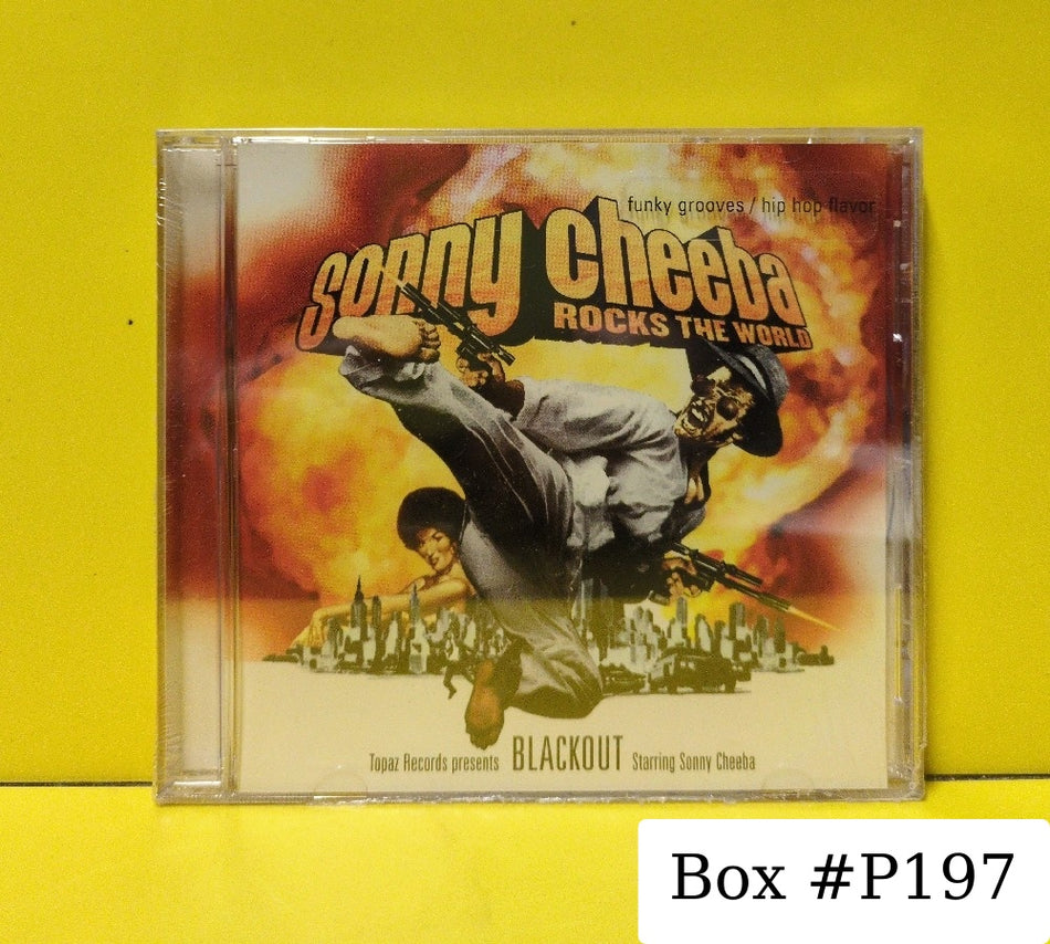 Sonny Cheeba, Rocks The World - Blackout - 1999 - TPZ-2603 - New - Sealed - CDs