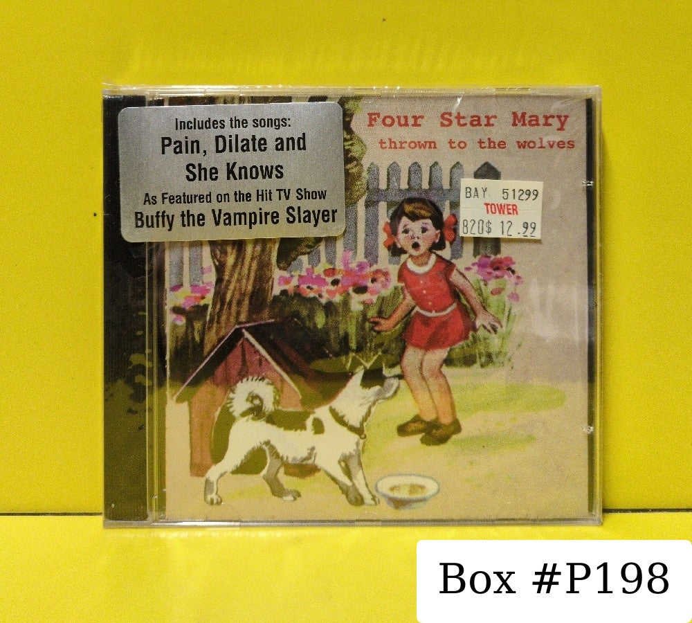 Four Star Mary - Thrown To The Wolves - 1999 - MSGCD10103 - New - Sealed - CDs