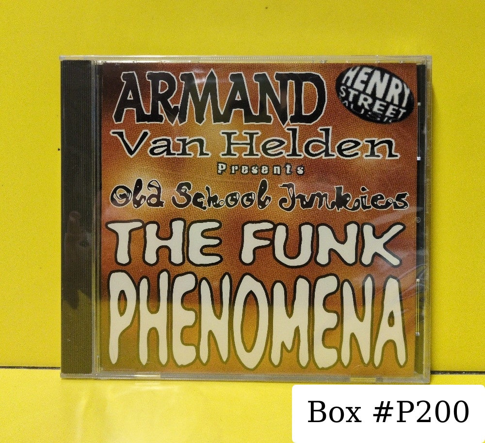 Armand Van Helden Presents Old School Junkies - The Funk Phenomena - 1996 - HSCDS-6005 - New - Sealed - CDs