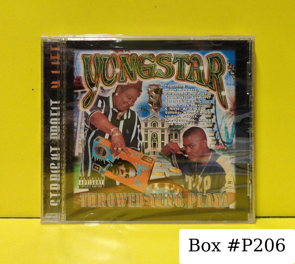Yungstar - Throwed Yung Playa - 1999 - SPR-0012 - New - Sealed - CDs