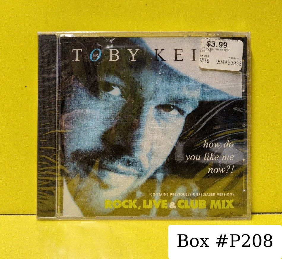 Toby Keith - How Do You Like Me Now? - 2000 - 0044 50932-2 - New - Sealed - CDs - CD Single