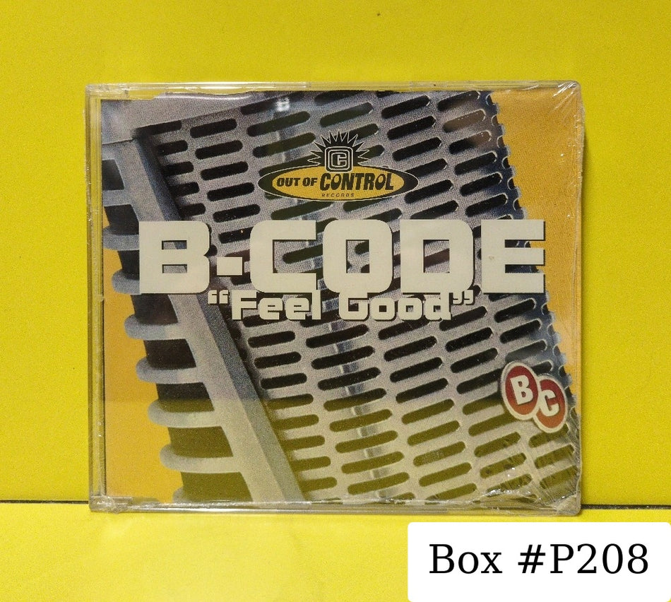 B-Code - Feel Good - 1996 - 72445-13505-20 - New - Sealed - CDs - Maxi-Single