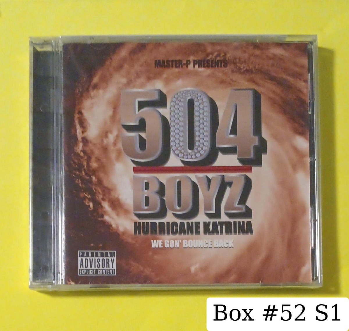 504 Boyz - Hurricane Katrina (We Gon' Bounce Back) - 2005 - New - Sealed - CDs