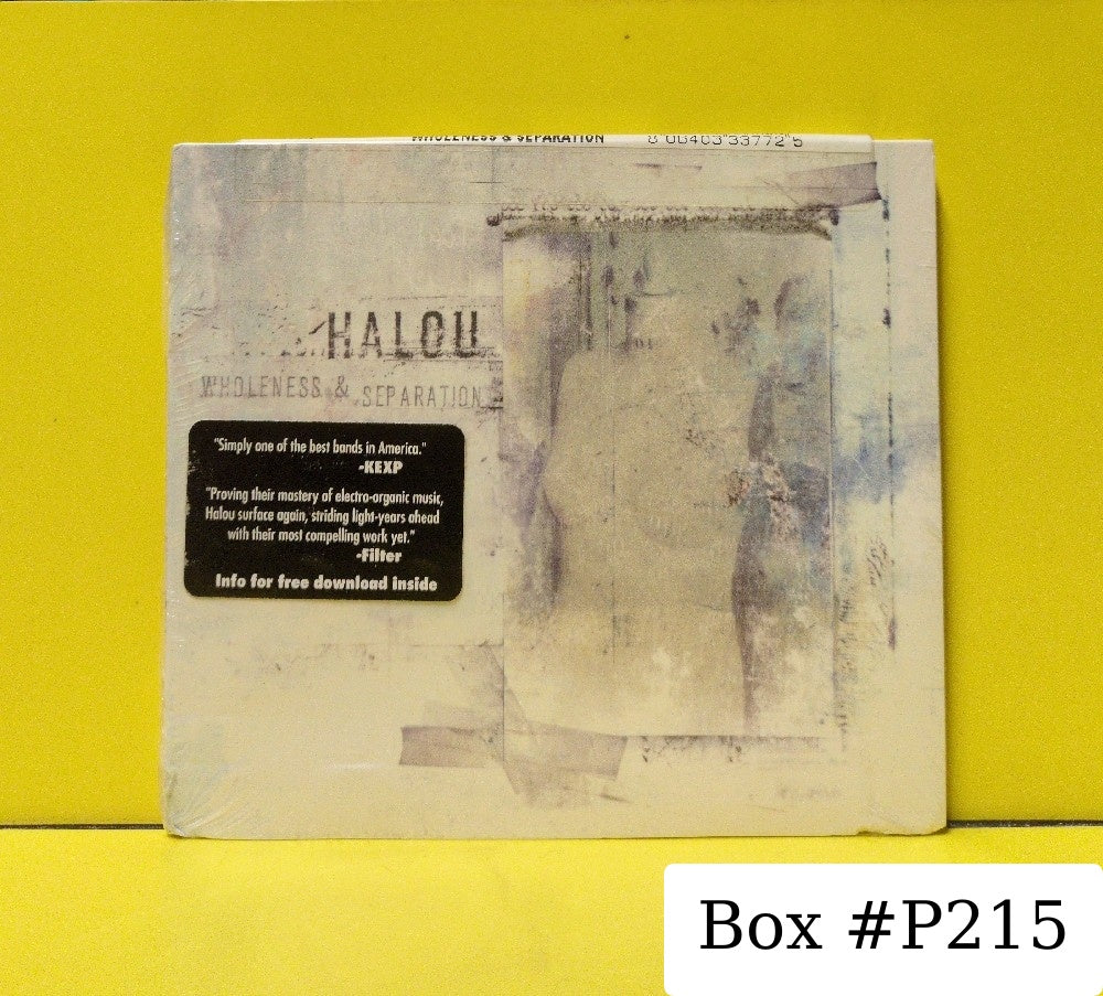 Halou - Wholeness & Separation - 2006 - VRT 002 - New - Sealed - CDs