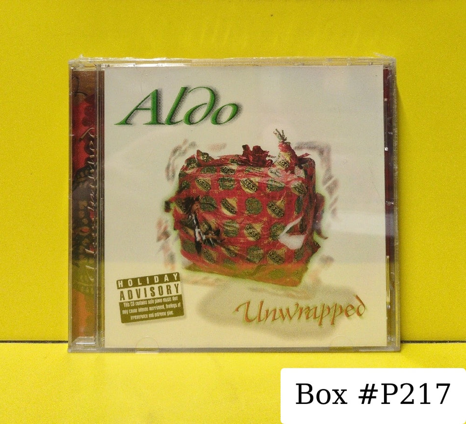 Aldo - Unwrapped - PNP-9903 - New - Sealed - CDs