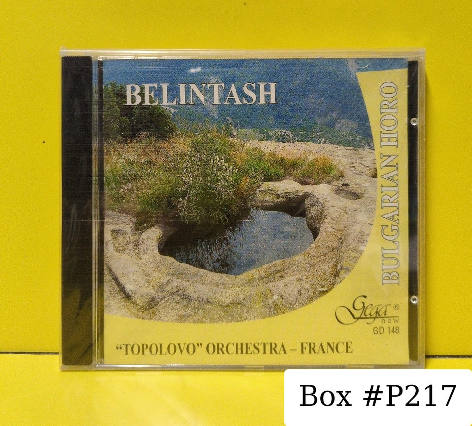 "Topolovo" Orchestra - France - Belintash (Bulgarian Horo) - 2005 - GD 148 - New - Sealed - CDs - Bulgaria Import