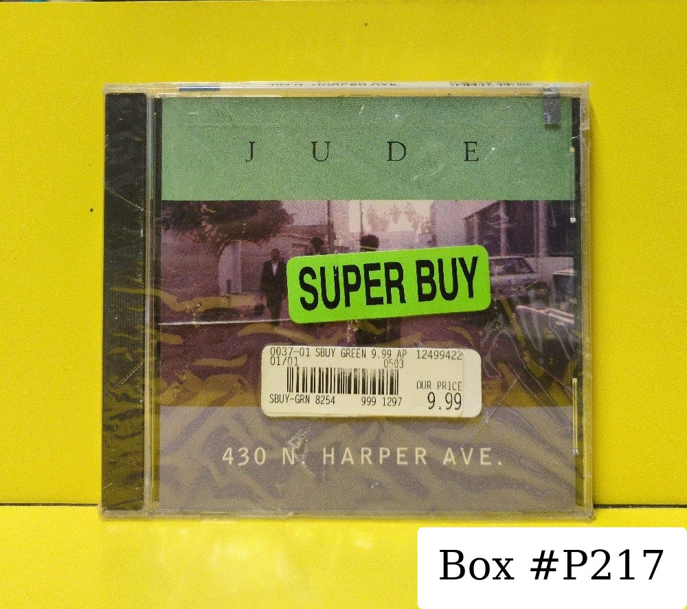 Jude - 430 N. Harper Ave. - 1997 - 9 47046-2 - New - Sealed - CDs