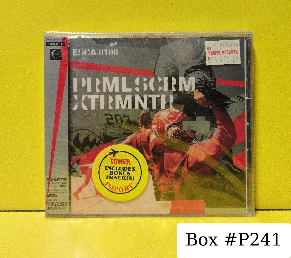 Primal Scream - XTRMNTR - 2000 - ESCA 8106 - New - Sealed - CDs - Japan Import