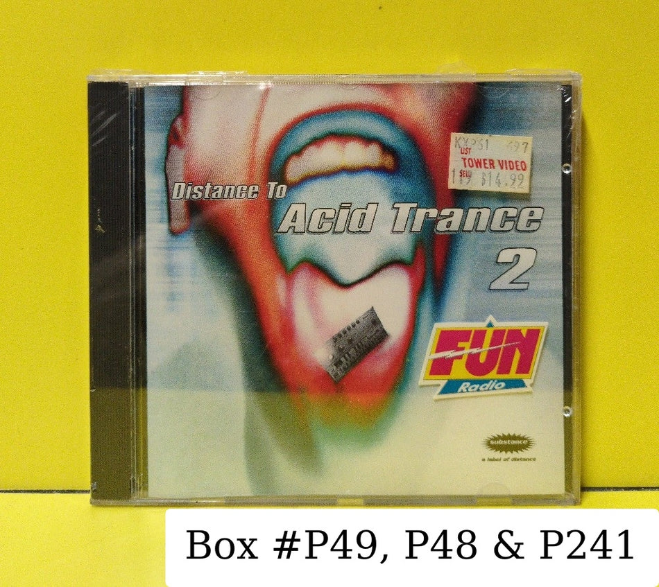 Various - Distance To Acid Trance 2 - 1996 - SUB 4810-2 - New - Sealed - CDs - France Import