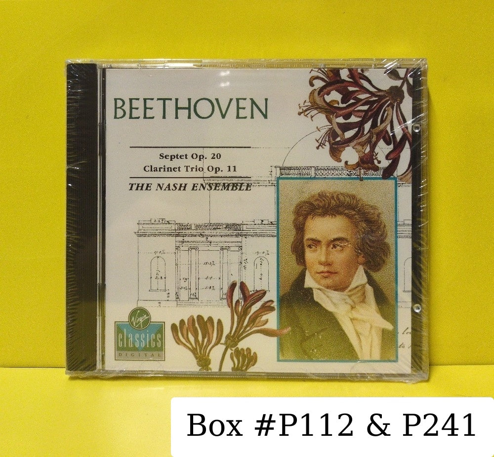 Beethoven, The Nash Ensemble - Septet Op. 20 Clarinet Trio Op. 11 - 1990 - 0777 7595972 7 - New - Sealed - CDs - Germany Import