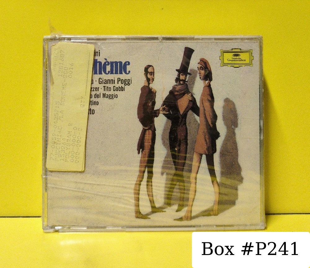 Giacomo Puccini / Renata Scotto •  Gianni Poggi, Jolanda Meneguzzer •  Tito Gobbi / Orchestra E Coro Del Maggio Musicale Fiorentino / Antonino Votto - La Bohème - 435 715-2 - New - Sealed - CDs - 2xCD Set - European Import